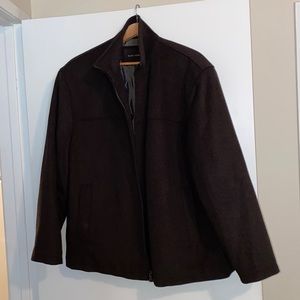 Men’s extra large MARC NEW YORk brown wool jacket. Like new. Size XL.